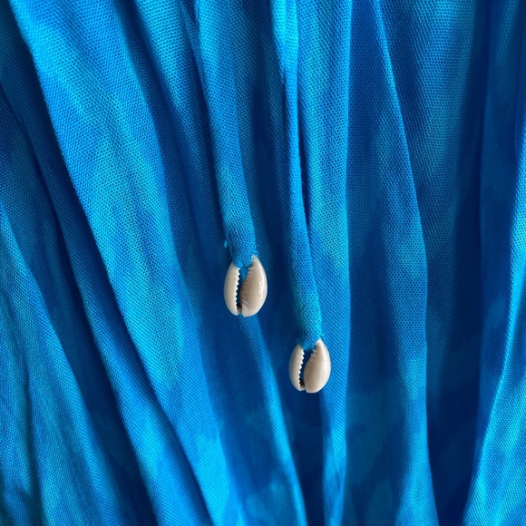 Indah Mazzy Drawstring Loose Tank Torquoise M - Picture 9 of 15